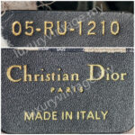 Christian Dior Net Buckle Bag BlueCalfskin /Oblique Technical Fabric Bag #RSTE-2 - Image 16