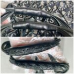 Christian Dior Net Buckle Bag BlueCalfskin /Oblique Technical Fabric Bag #RSTE-2 - Image 19