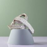 Diamond Ring 18k White Gold Jewellery #RSSC-2