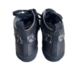 Dior B23 High Top Sneaker Size 43 Black/White Oblique Canvas and Leather Shoes #RSLY-22 - Image 4