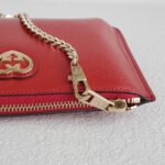 Gucci Pouch Bag Red Patent Leather with Gold Hardware #RSSK-1 - Image 9