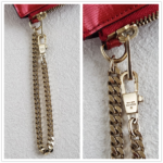 Gucci Pouch Bag Red Patent Leather with Gold Hardware #RSSK-1 - Image 12