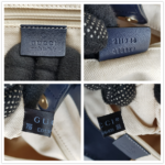 Gucci Sukey Navy Blue Guccissima Leather and Light Gold Hardware #RYKL-1 - Image 19