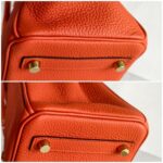 Hermes Birkin 25CM Cuirve Togo Leather with Gold-Plated Hardware #RSRY-1 - Image 17