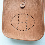 Hermes Evelyne Amazone 16cm Gold Clemence Leather with Gold Plated Hardware #RSOC-1 - Image 11