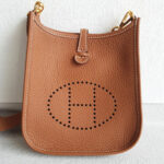 Hermes Evelyne Amazone 16cm Gold Clemence Leather with Gold Plated Hardware #RSOC-1 - Image 3
