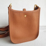 Hermes Evelyne Amazone 16cm Gold Clemence Leather with Gold Plated Hardware #RSOC-1 - Image 4