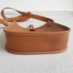 Hermes Evelyne Amazone 16cm Gold Clemence Leather with Gold Plated Hardware #RSOC-1 - Image 7