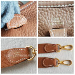 Hermes Evelyne Amazone 16cm Gold Clemence Leather with Gold Plated Hardware #RSOC-1 - Image 9