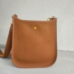 Hermes Evelyne Amazone 16cm Gold Clemence Leather with Gold Plated Hardware #RSOC-1 - Image 4