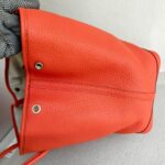 Hermes Garden Party 36cm PEach/Orange Leather with Palladium Hardware #RKCU-2 - Image 8