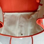 Hermes Garden Party 36cm PEach/Orange Leather with Palladium Hardware #RKCU-2 - Image 26