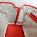 Hermes Garden Party 36cm PEach/Orange Leather with Palladium Hardware #RKCU-2 - Image 24