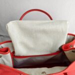 Hermes Garden Party 36cm PEach/Orange Leather with Palladium Hardware #RKCU-2 - Image 23