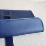 Hermes Jige Clutch Blue Sapphire Swift Leather #GULTS-4 - Image 13