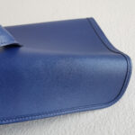 Hermes Jige Clutch Blue Sapphire Swift Leather #GULTS-4 - Image 12