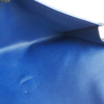 Hermes Jige Clutch Blue Sapphire Swift Leather #GULTS-4 - Image 22