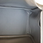 Hermes Lindy 26CM Ardoise Clemence Leather with Palladium-plated Hardware #RCYU-1 - Image 28