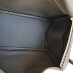 Hermes Lindy 26CM Ardoise Clemence Leather with Palladium-plated Hardware #RCYU-1 - Image 25