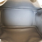 Hermes Lindy 26CM Ardoise Clemence Leather with Palladium-plated Hardware #RCYU-1 - Image 26