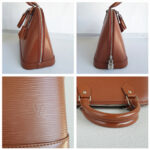 LV Alma PM Brown Epi Leather with Silver Hardware #RKYL-2 - Image 9