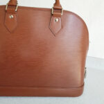 LV Alma PM Brown Epi Leather with Silver Hardware #RKYL-2 - Image 6