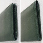 LV Card Holder Green Taiga Leather #RSLY-207 - Image 4