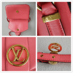 LV LV Pont 9 Pink Smooth Calf Leather with Gold Hardware #RKET-1 - Image 19