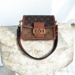 LV M44580 Mini Dauphine Monogram and Monogram Reverse Coated Canvas #RCYL-1