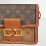 LV M44580 Mini Dauphine Monogram and Monogram Reverse Coated Canvas #RCYL-1 - Image 4
