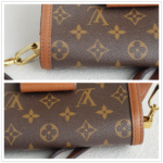 LV M44580 Mini Dauphine Monogram and Monogram Reverse Coated Canvas #RCYL-1 - Image 11