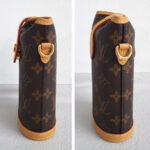 LV M80874 Fold Me Pouch Bag Brown Monogram Coated Canvas with Leather and Gold Hardware #RYYS-4 - Image 5