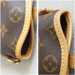 LV M80874 Fold Me Pouch Bag Brown Monogram Coated Canvas with Leather and Gold Hardware #RYYS-4 - Image 7