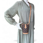 LV M80874 Fold Me Pouch Bag Brown Monogram Coated Canvas with Leather and Gold Hardware #RYYS-4 - Image 21