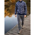 LV Men Blue Sweater Size M #RSLY-77 - Image 13
