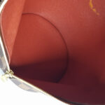 LV Papillon 26 Damier Ebene Coated Canvas with Leather And Gold Hardware #RSYU-1 - Image 25