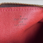 LV Papillon 26 Damier Ebene Coated Canvas with Leather And Gold Hardware #RSYU-1 - Image 20