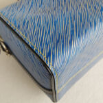 LV Speedy Bandouliere 25cm Blue Epi Leather with Silver Hardware #RCCK-2 - Image 17