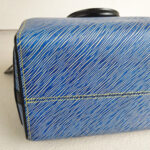 LV Speedy Bandouliere 25cm Blue Epi Leather with Silver Hardware #RCCK-2 - Image 13