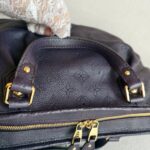 LV Stellar Purple Mahina Calf Leather with Gold Hardware Bag #RSTC-1 - Image 20