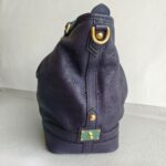 LV Stellar Purple Mahina Calf Leather with Gold Hardware Bag #RSTC-1 - Image 8