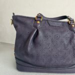 LV Stellar Purple Mahina Calf Leather with Gold Hardware Bag #RSTC-1 - Image 3