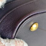 LV Stellar Purple Mahina Calf Leather with Gold Hardware Bag #RSTC-1 - Image 16