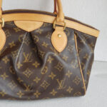 LV Tivoli PM Brown Monogram Canvas with Leather and Gold Hardware #RYKK-1 - Image 4