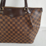 LV Westminster Brown Damier Ebene Coated Canvas with Leather and Gold Hardware #GUULE-1 - Image 4
