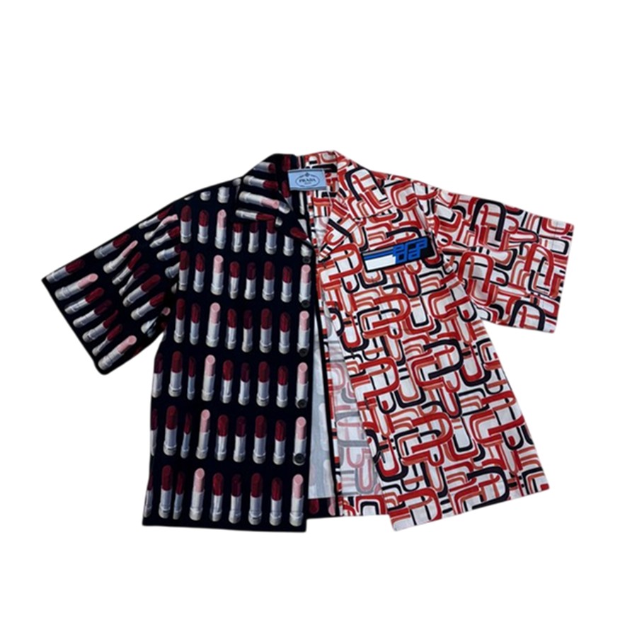 Prada Men Short Sleeve Top Size Small #RSLY-136