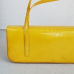 Cartier Vintage Bag Yellow Patent Leather with Gold Hardware #RSKL-2 - Image 5