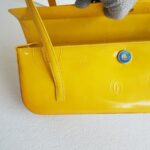 Cartier Vintage Bag Yellow Patent Leather with Gold Hardware #RSKL-2 - Image 19