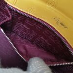 Cartier Vintage Bag Yellow Patent Leather with Gold Hardware #RSKL-2 - Image 23