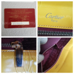 Cartier Vintage Bag Yellow Patent Leather with Gold Hardware #RSKL-2 - Image 18